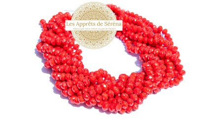 abaques 8x6mm rouge