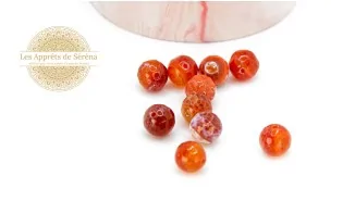 Perles pierre semi précieuse naturelle